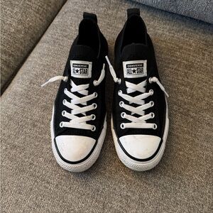Converse Chuck Taylor All Star Shoreline Black and White Sneakers